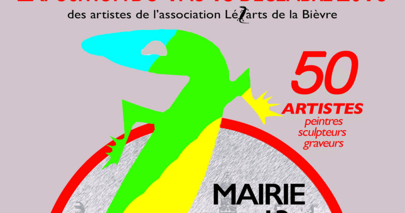 Du 4 au 13 décembre 2018 : 50 artistes des Lézarts exposent à la Mairie du 13e