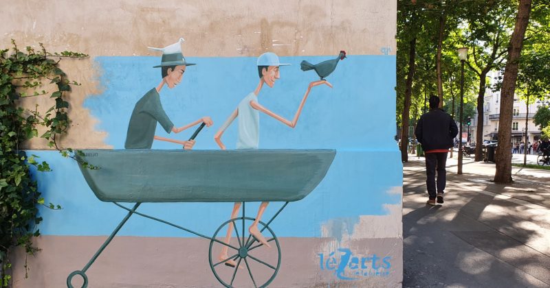 Street art : OJI et sa poésie