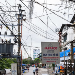 Hanoi, rue Dào Tân 