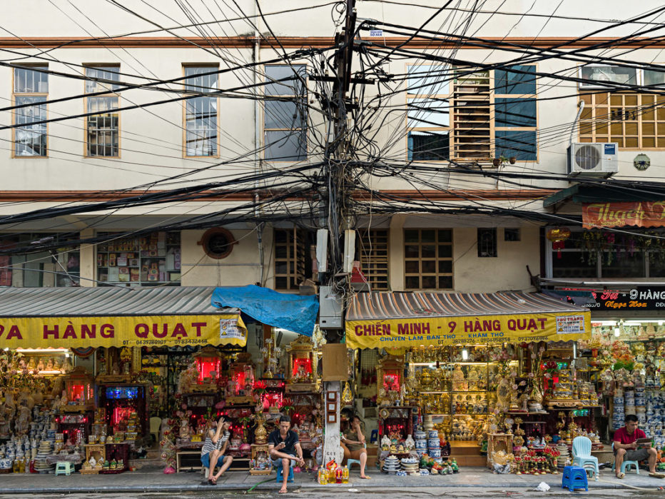 Hanoi, rue Hàng Quât