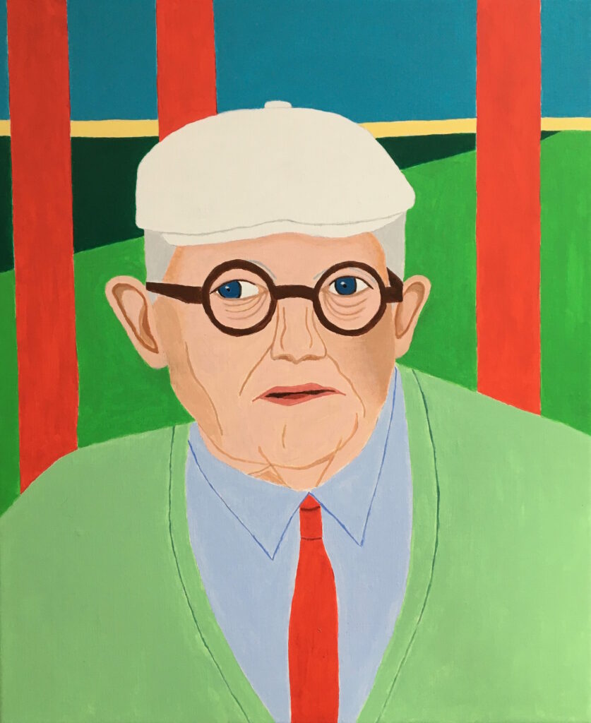 David Hockney in Normandie