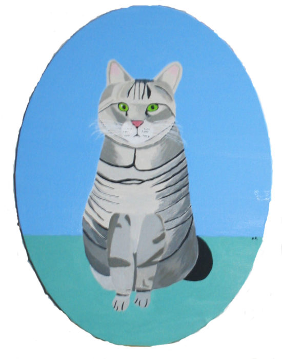 Mona_portrait en chat égyptien