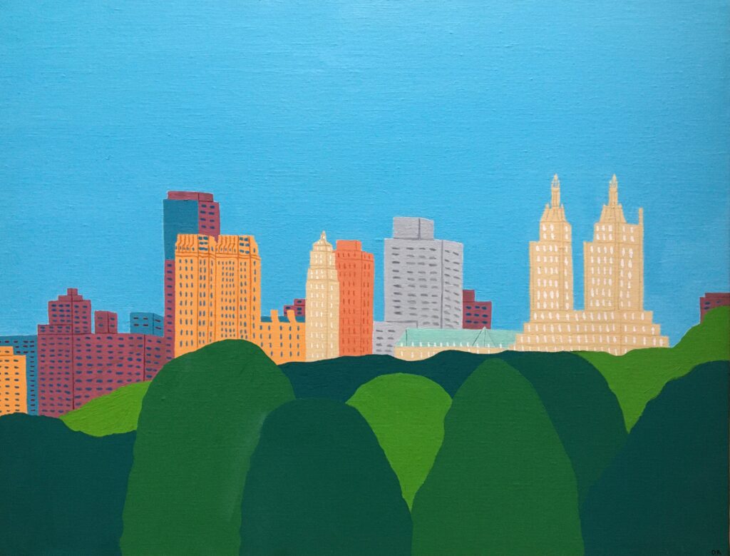 Central Park vu du MET