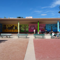 Mosaique murale participative 