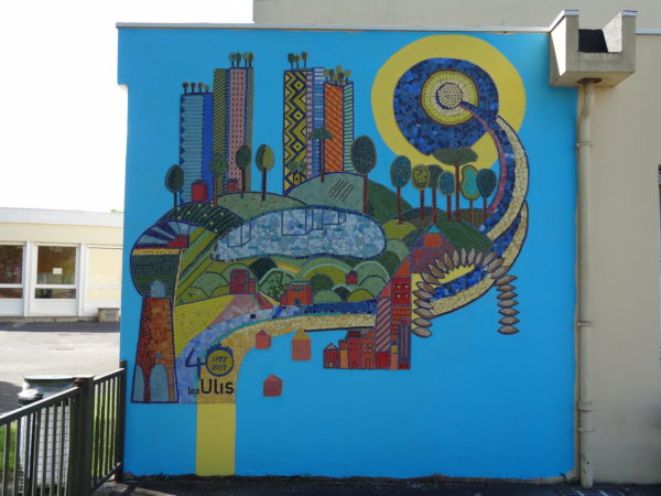Mosaique murale participative