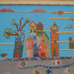 Mosaique murale participative 