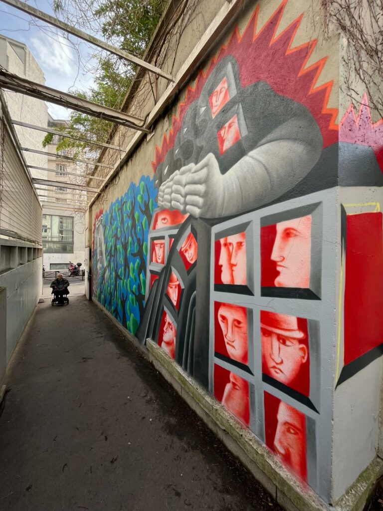 Fresque de Edouard Scarfoglio alias Edge