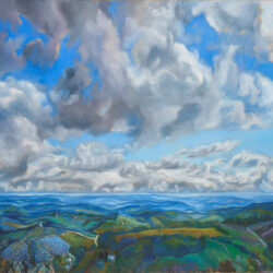 06_VH Nuages sur vallée Elsa H:T 81X100cm 