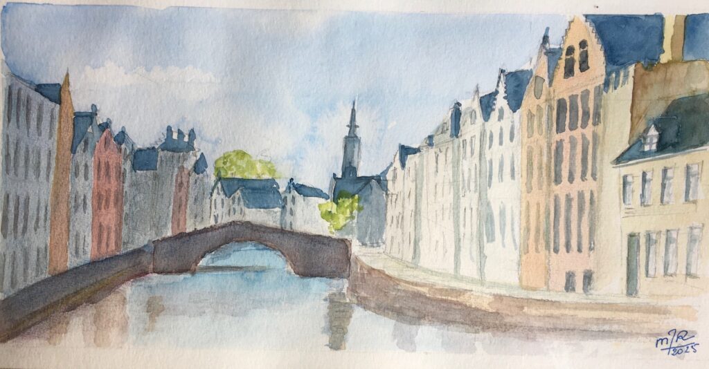 2025- Bruges (aquarelle)