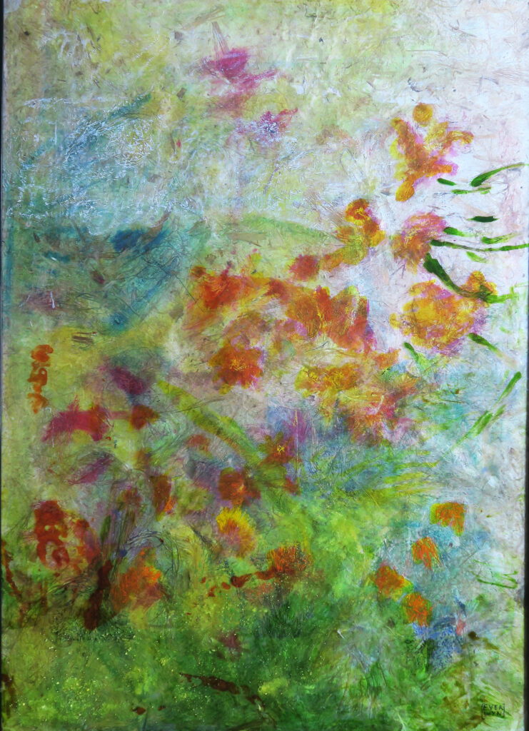 L’échappée (50×70 cm).
