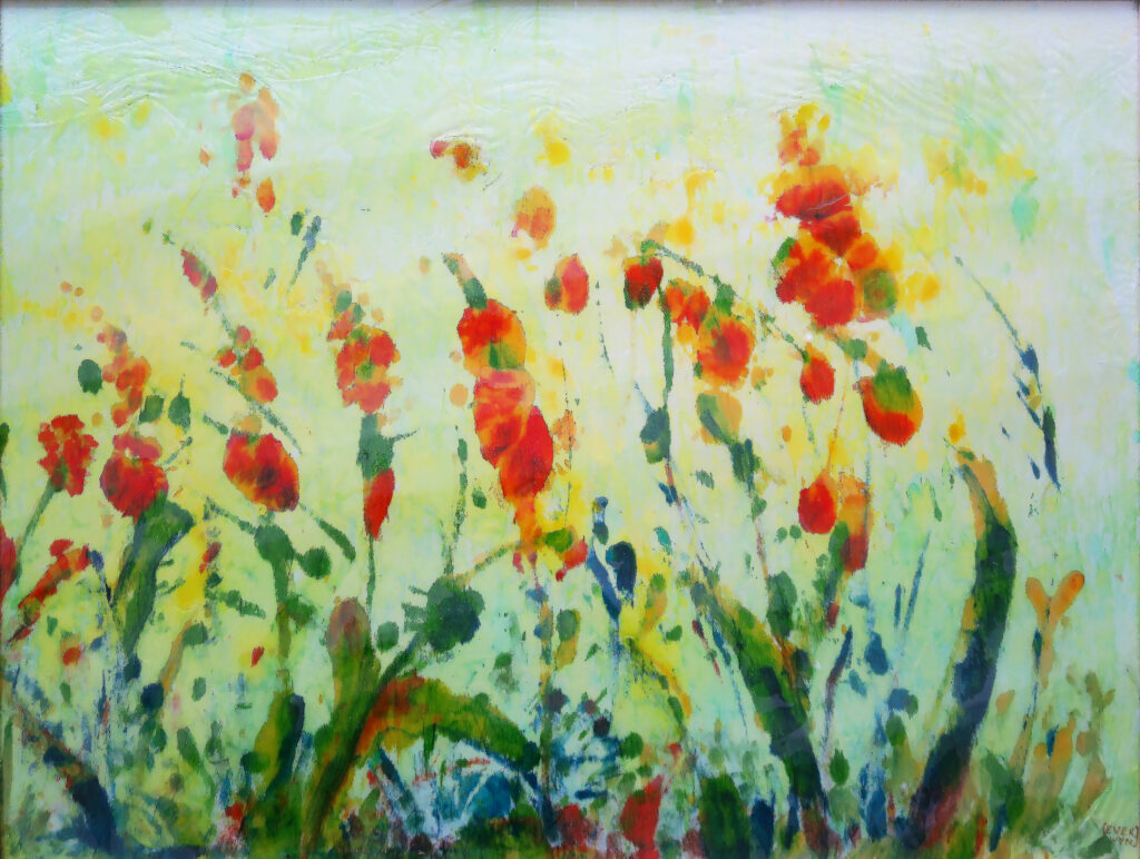 arrivee du printemps 60×80 cm