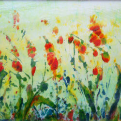 arrivee du printemps 60×80 cm 