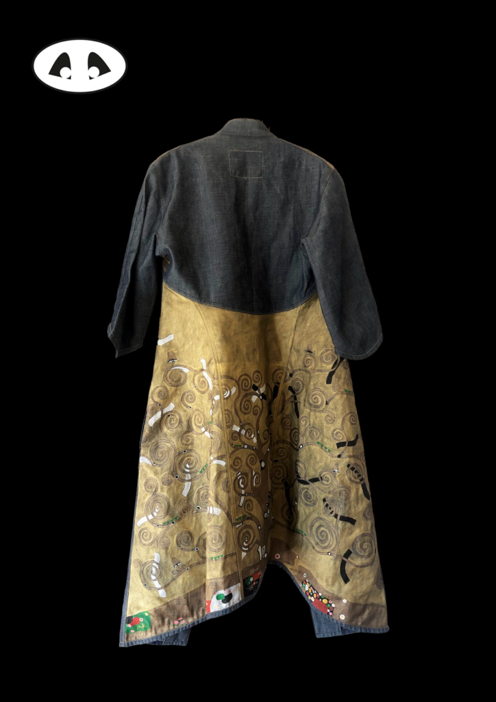 Veste en Jeans Longue Klimt dos