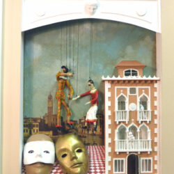 Commedia veneziana I  (40 x 50 cm) 