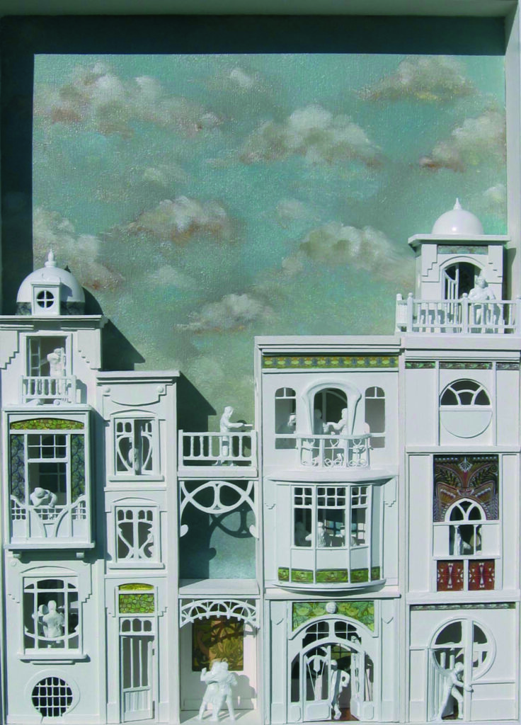 Ixelles rêvé  (50 x 65 cm)