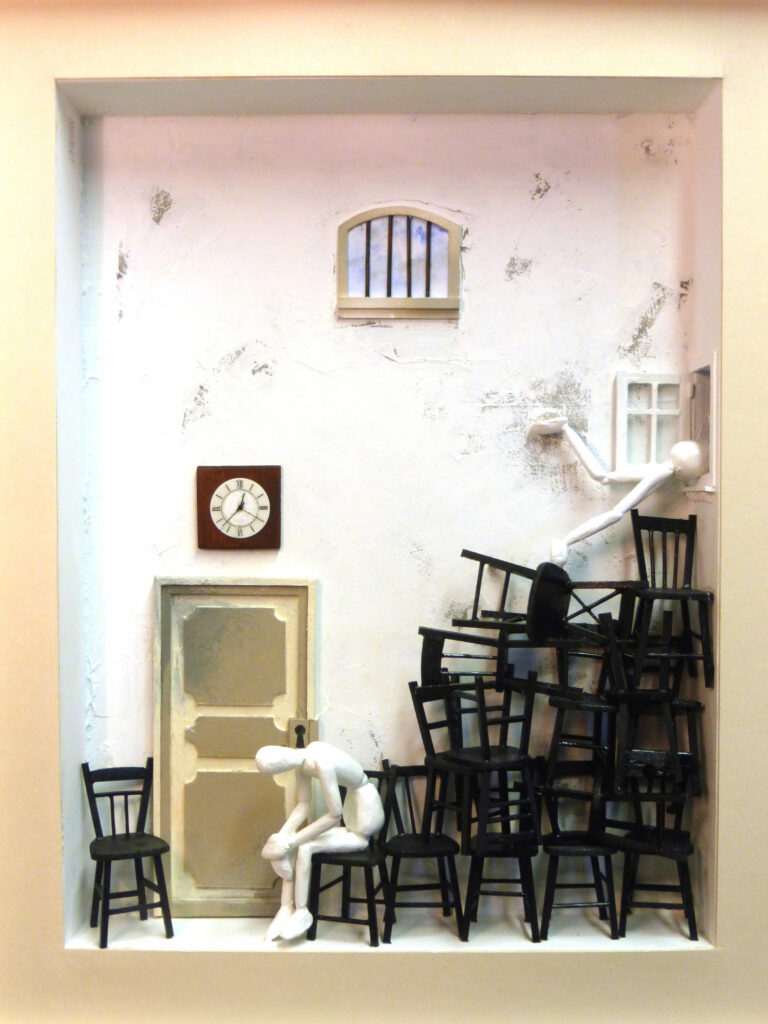 Mais où ai-je donc mis la clé  (40 x 50 cm)