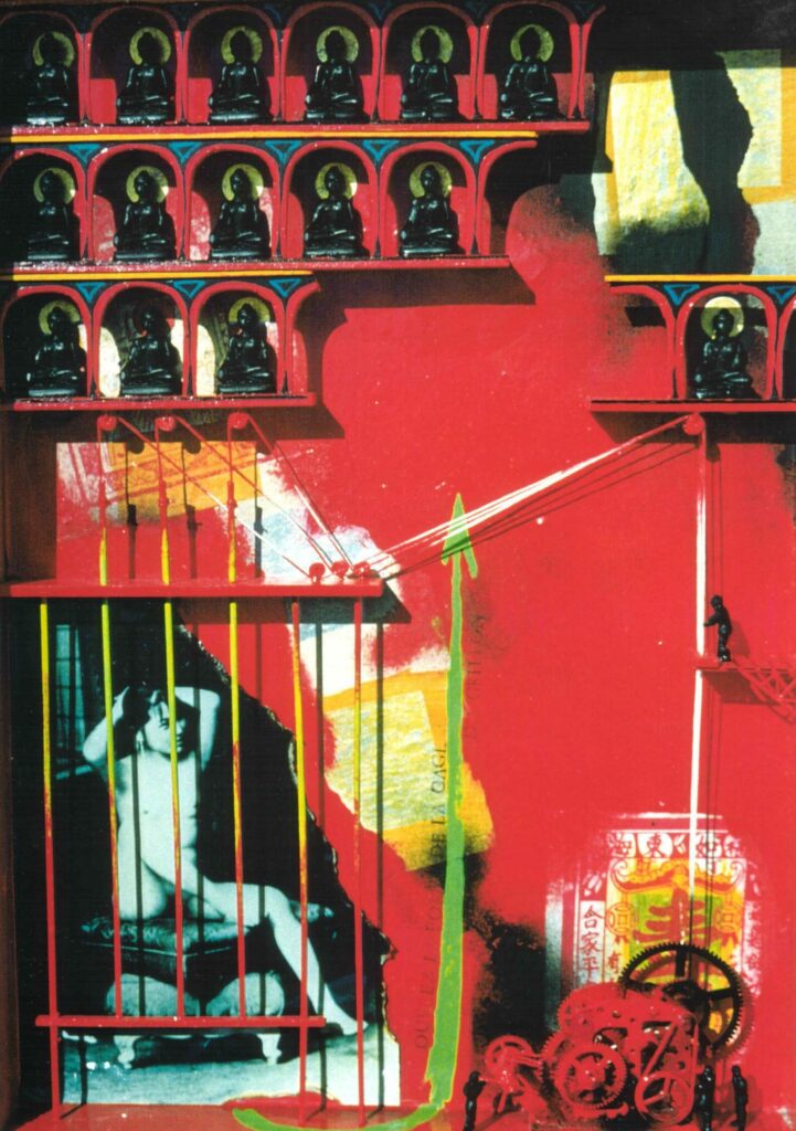 Ouvre la cage du grillon   (50 x 65 cm)