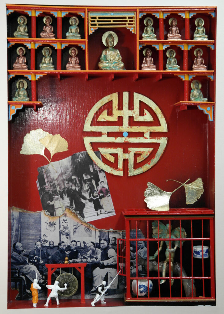 Walking in Kowloon  (50 x 65 cm)