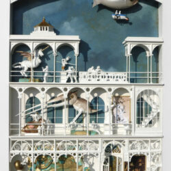 le musée des Chimères   (50 x 65 cm) 