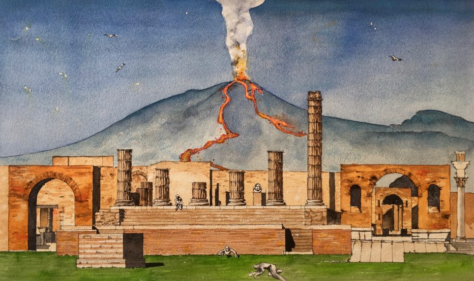 Pompeï 25 août 79