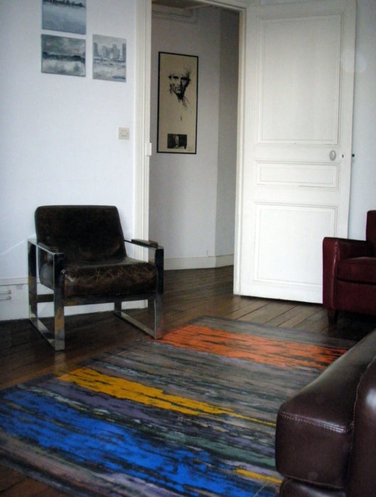 tapis peinture