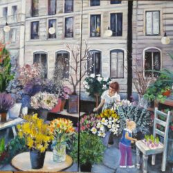 Chez le Fleuriste Acrylique Toile 2X 10P 