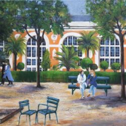 L’Orangerie du Luxembourg Acrylique sur Toile  50×65 