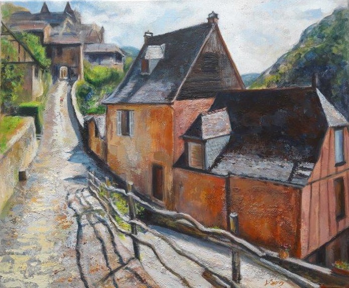 St Foy de Conques sur le chemin de Compostelle