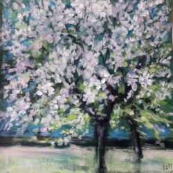 Variation 1 Acrylique Papier 20X20 