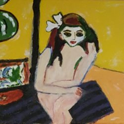 Marzella Acrylique (d’après E. L Kirchner) 