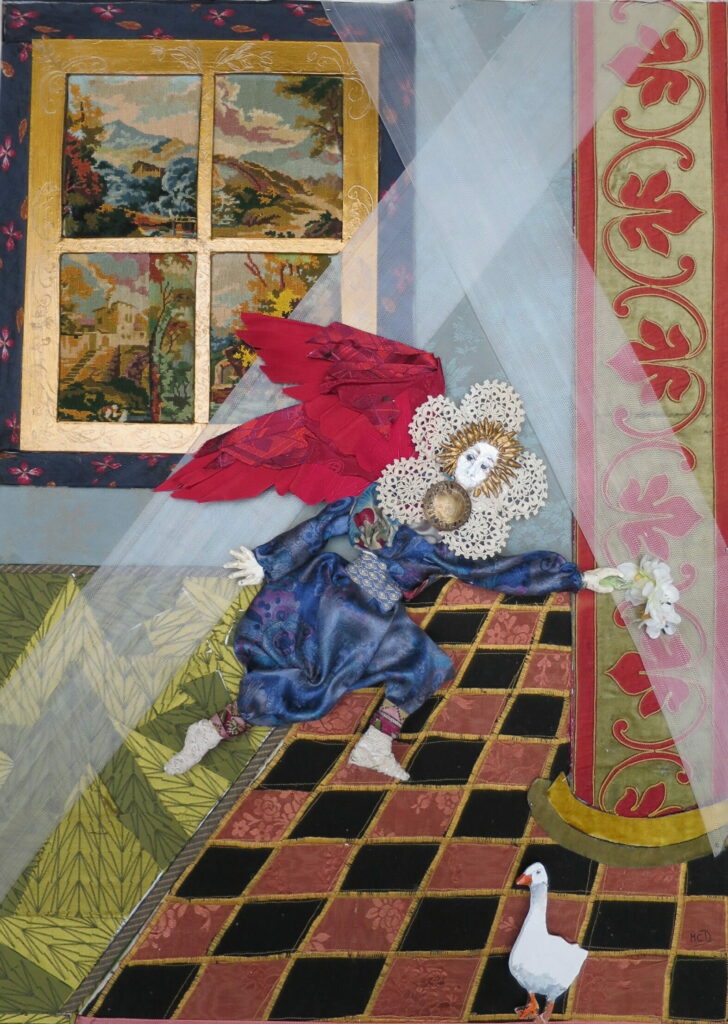 L’Imprévisible rencontre de l’archange Gabriel et d’une oie blanche