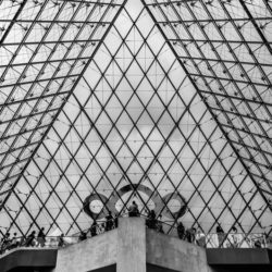 Paris, Pyramide du Louvre 