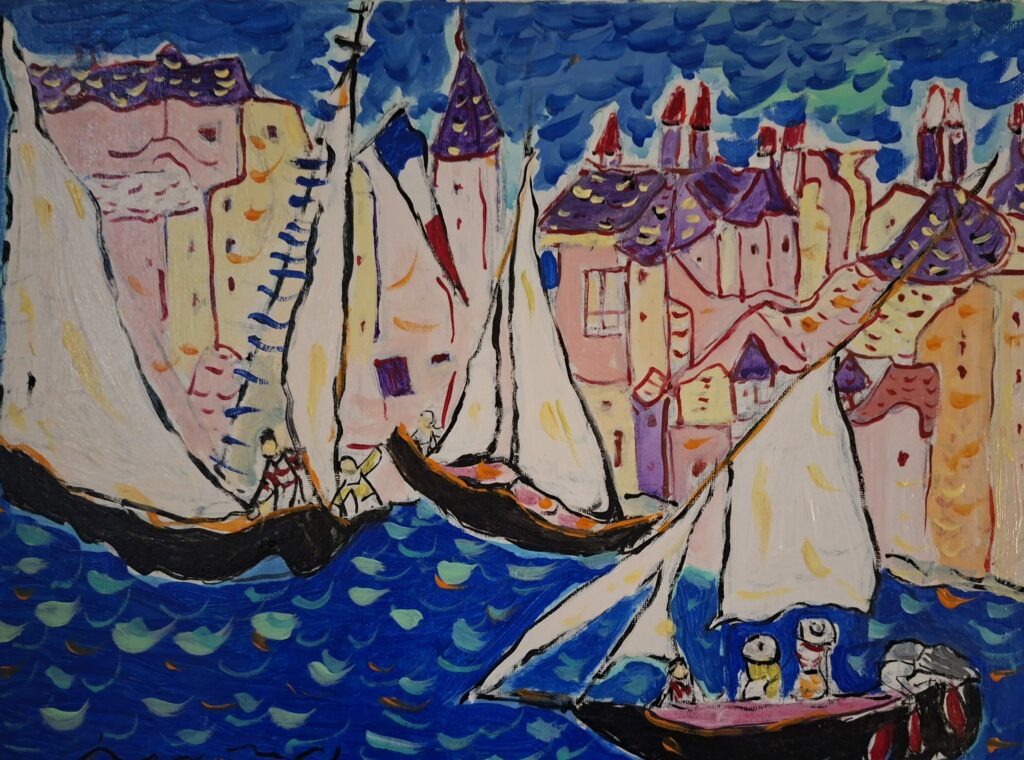 Bateaux vus du Port