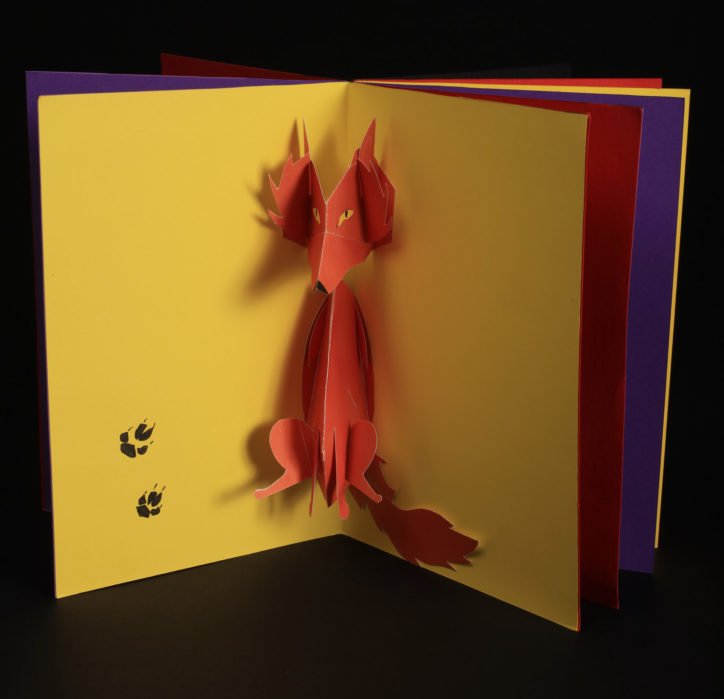 POP UP : livre « Traces Animales »