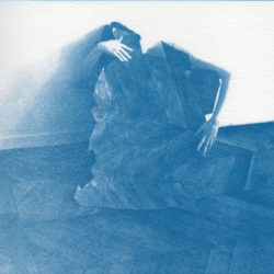 « Sonne l’automne 1 », cyanotype de Coralie Maniez 